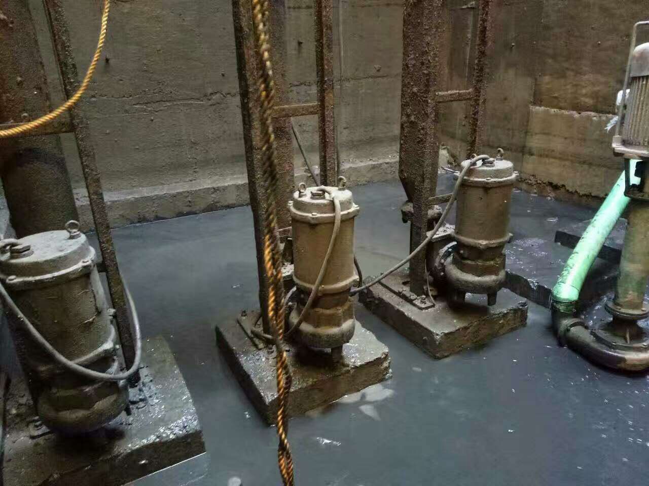 清原污水池清理